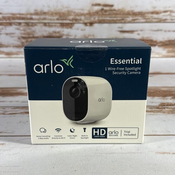 Arlo VMC2030-100NAS Spotlight Camera Wireless Indoor/Outdoor - Single *OPEN BOX* - Picture 1 of 4
